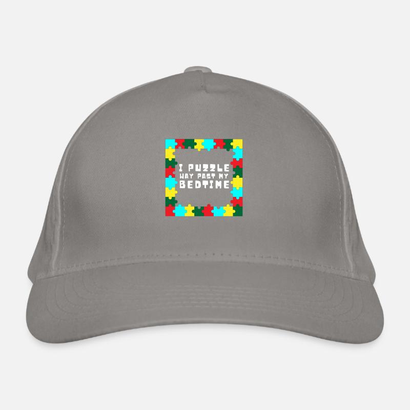 Puzzle Queen - Je passe devant mon heure de coucher Casquette classique bio