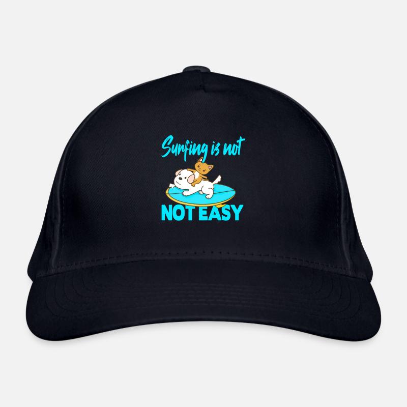 Le surf n’est pas facile Casquette classique bio