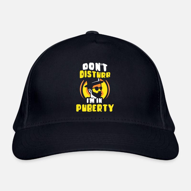 S’il vous plaît ne pas déranger: Je suis dans la puberté Casquette classique bio
