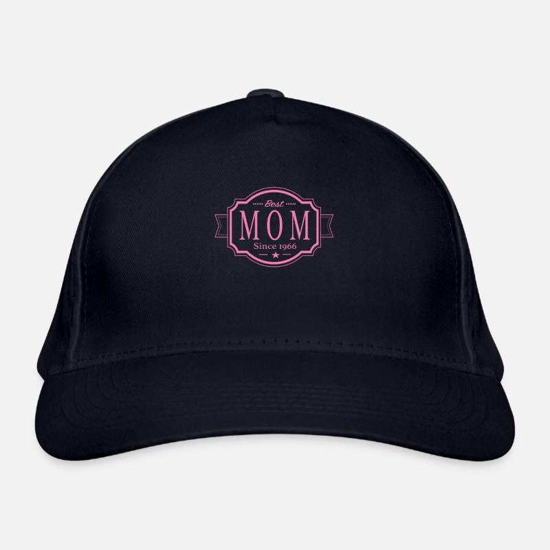 Beste Mama seit 1966 Bio-Baseballkappe
