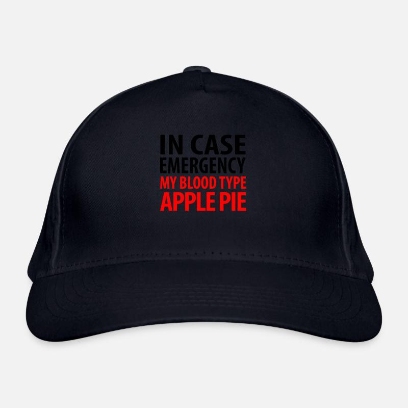 Apfelkuchen Bio-Baseballkappe
