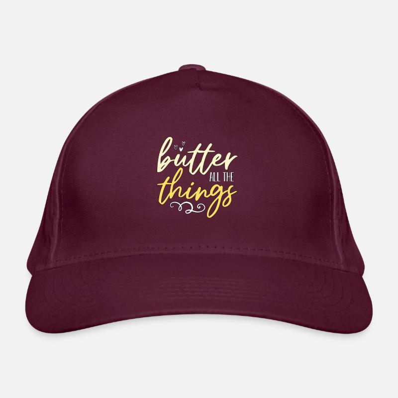 Beurre de régime cétogène Toutes les choses Aliments sains Casquette classique bio