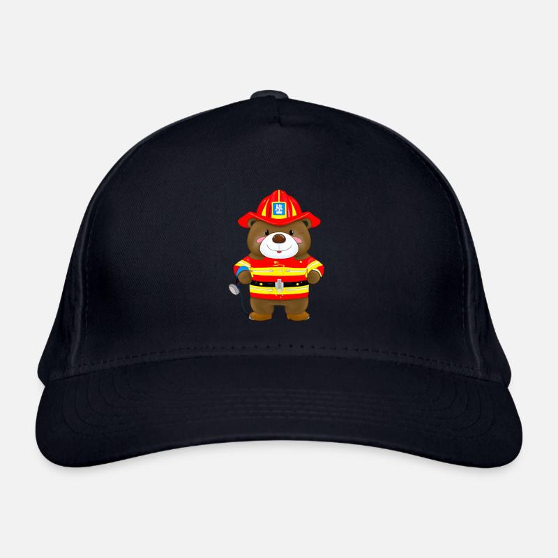 Pompier Ours Casquette classique bio