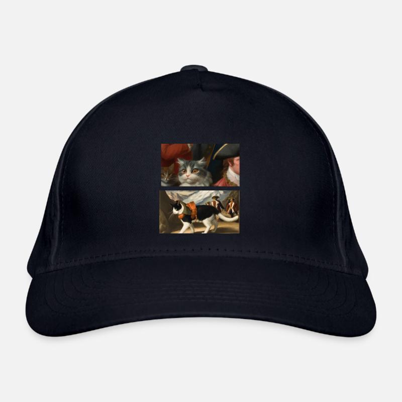 Histoire de l’art du chat Casquette classique bio