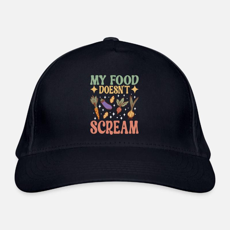 Végétarien végétalien Casquette classique bio
