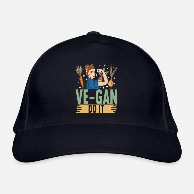 Vegan Vegetarian Organic Baseball Cap