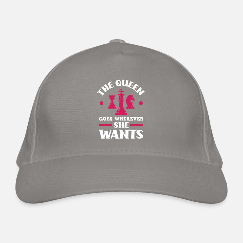 Chess Queen Organic Baseball Cap