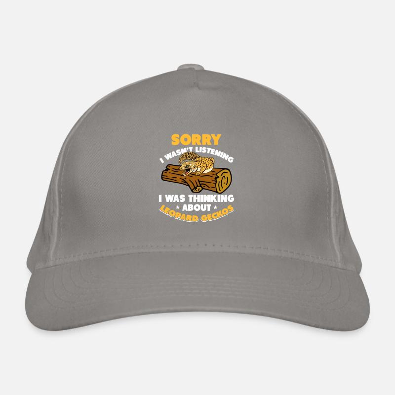 Reptile Lizard Leopard Gecko Organic Baseball Cap