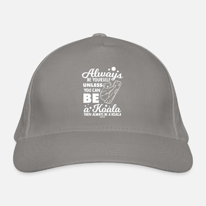 ich bin ein Koala und ich liebe Koalabären Bio-Baseballkappe