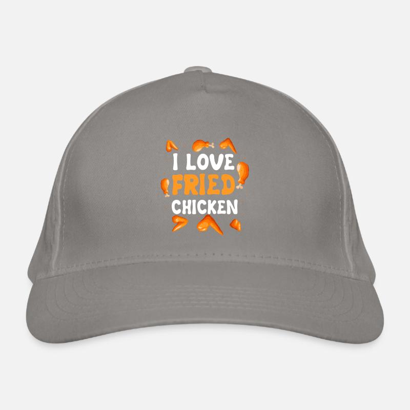 J’adore le poulet frit Casquette classique bio