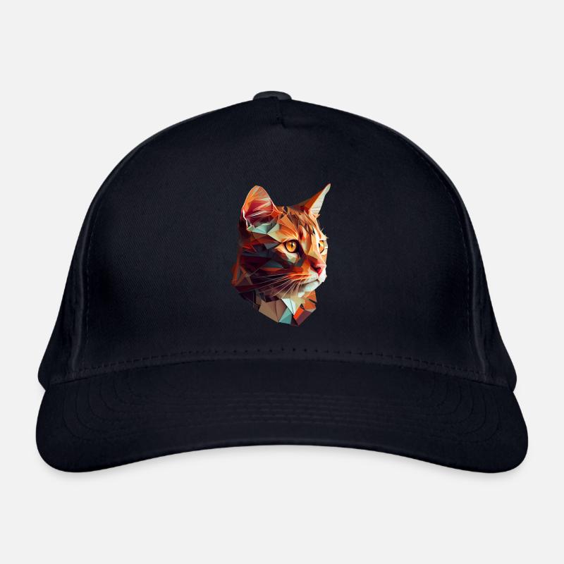 Chaton Chaton Chat Polygone Chat Casquette classique bio