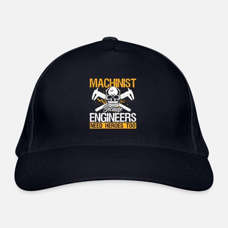 Machinist Because Engineers Need Lathe Operator Bio-Baseballkappe