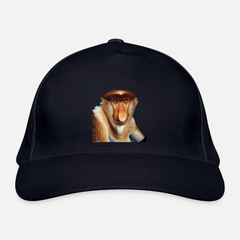 Le singe proboscis exotique Casquette classique bio