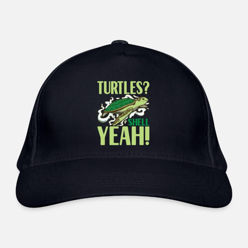 Turtle Turtle Aquatic turtle Organic Baseball Cap