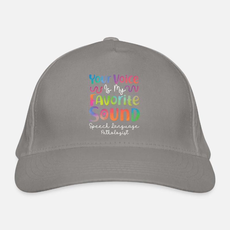 Speech Therapist Therapy Assistant Bio-Baseballkappe