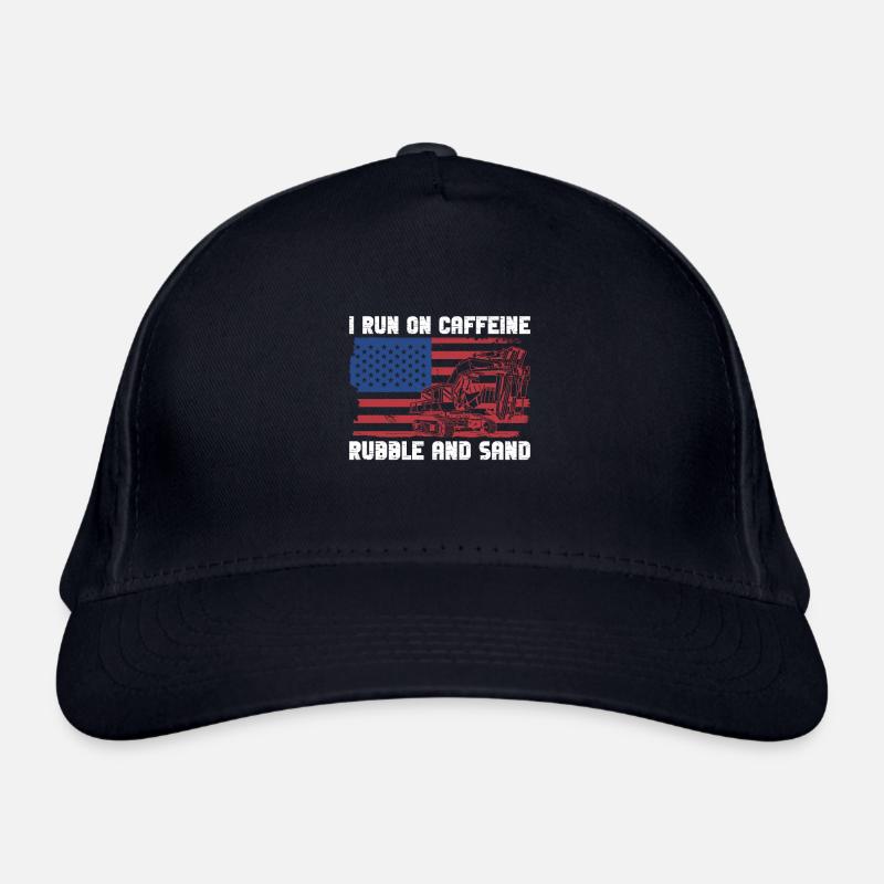 Baggerbagger Bagger USA Baggerfahrer Casquette classique bio