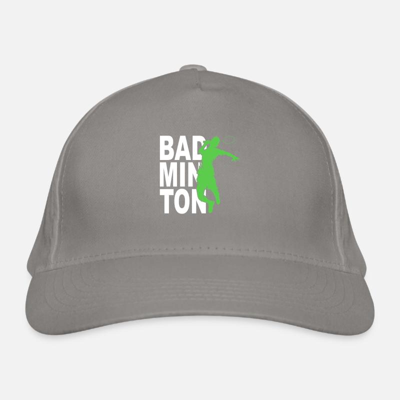 Badminton Bio-Baseballkappe