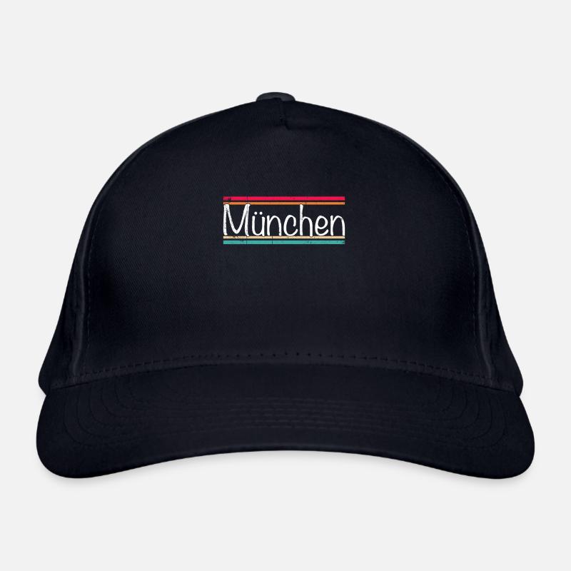 Munich - Casquette classique bio - marine