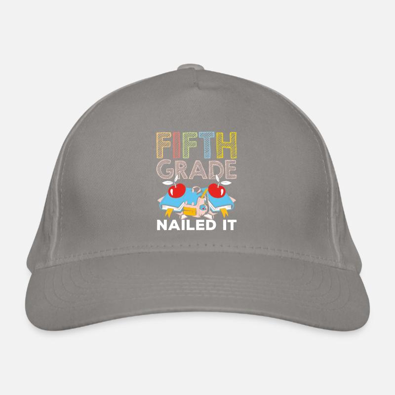 5 classes terminées École cinquième année Cinquième année Casquette classique bio
