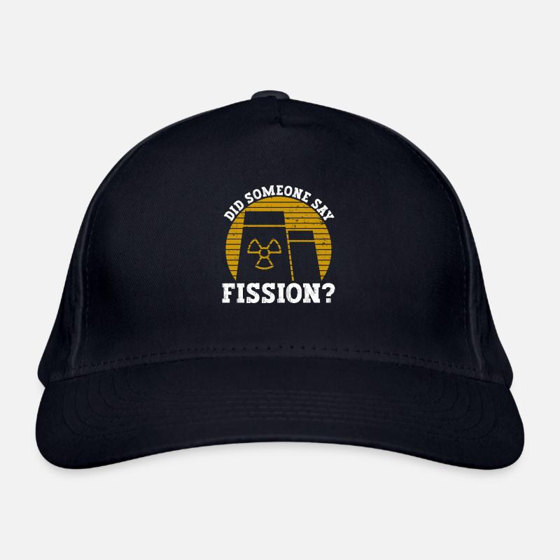 Kernkraftwerk Und Nuklearstrahlung Casquette classique bio