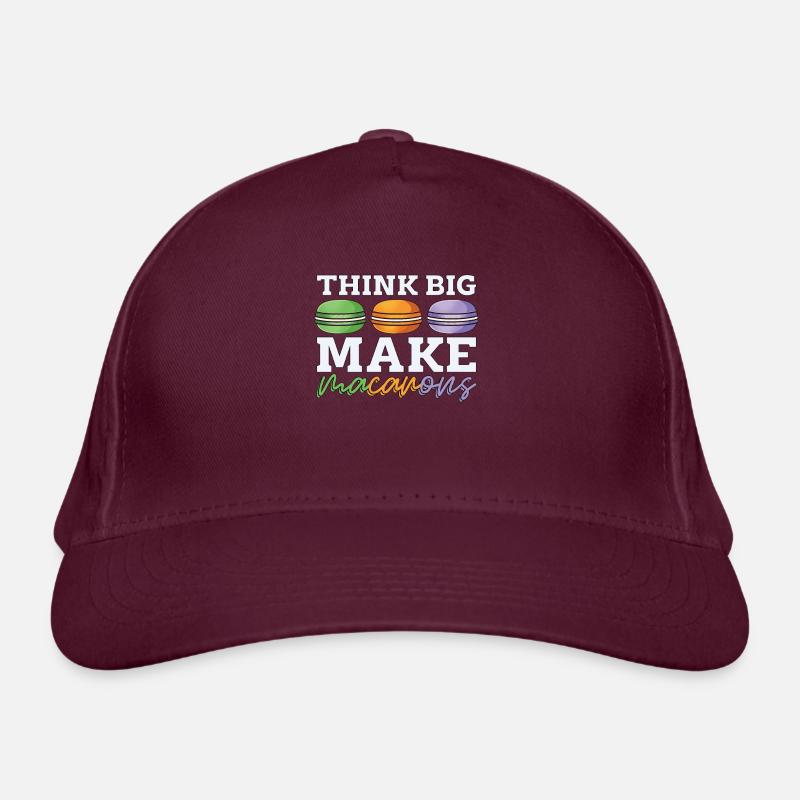 Macaron Think Big Faire Cuisiner Snacking Macaron Casquette classique bio