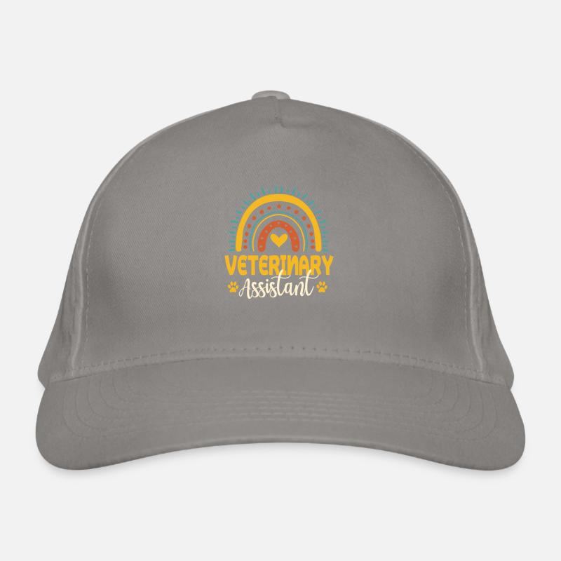 Conception d’assistant vétérinaire mignon Casquette classique bio