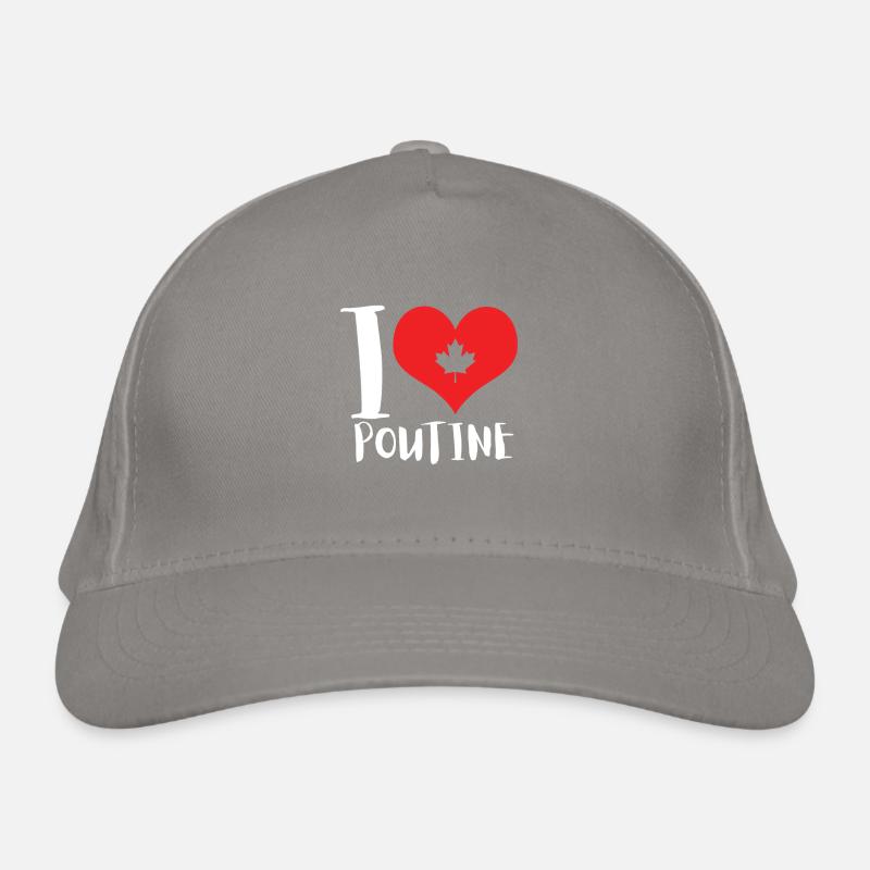 Cheese Curds Gravy Mix Canada Poutine Casquette classique bio