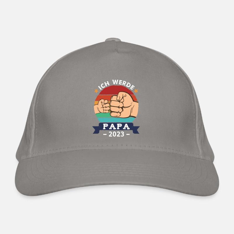I'm going to be a dad in 2023 Organic Baseball Cap