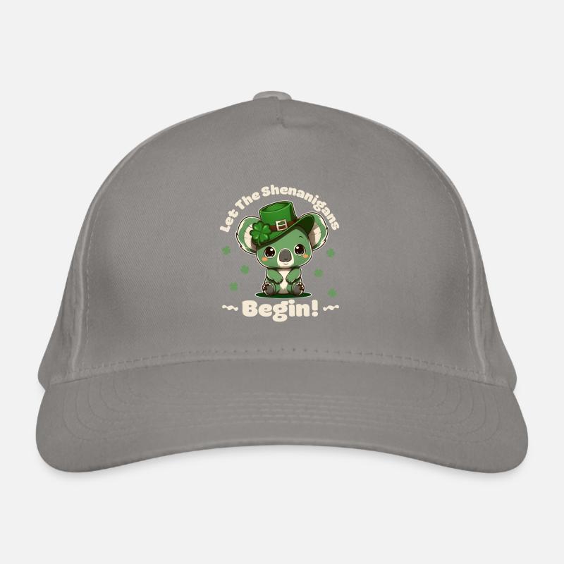 que les manigances commencent Kleeblatt St Patricks Casquette classique bio