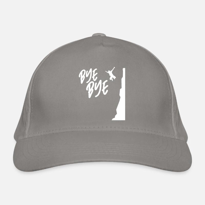 Bye Bye Cliff Diver Cliff Diving Tombstoning Cliff Organic Baseball Cap