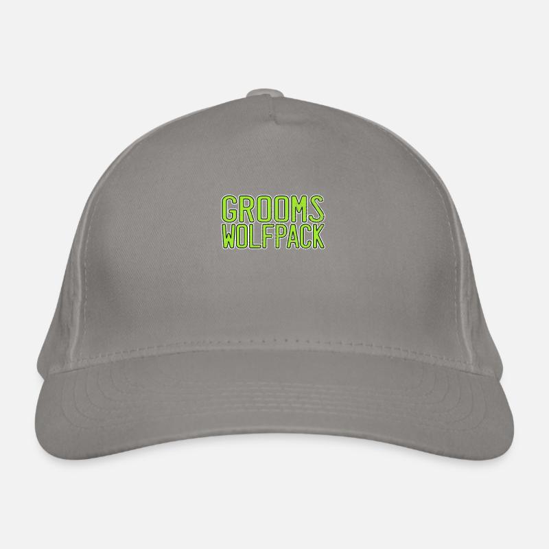 Bräutigam`s Wolfsrudel Bio-Baseballkappe