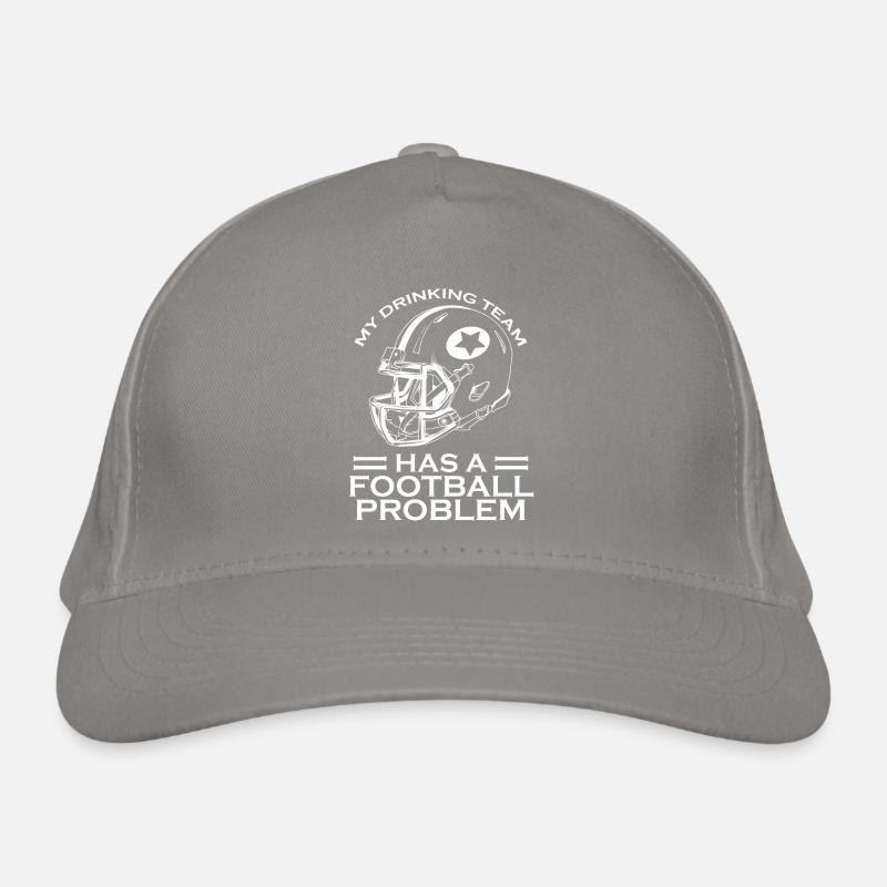 Mein Trinker Team Hat Ein Football Problem Bio-Baseballkappe
