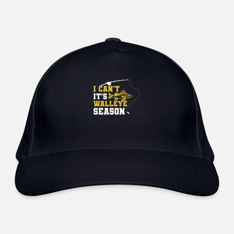 Chasseur de doré jaune Pêche au doré Casquette classique bio
