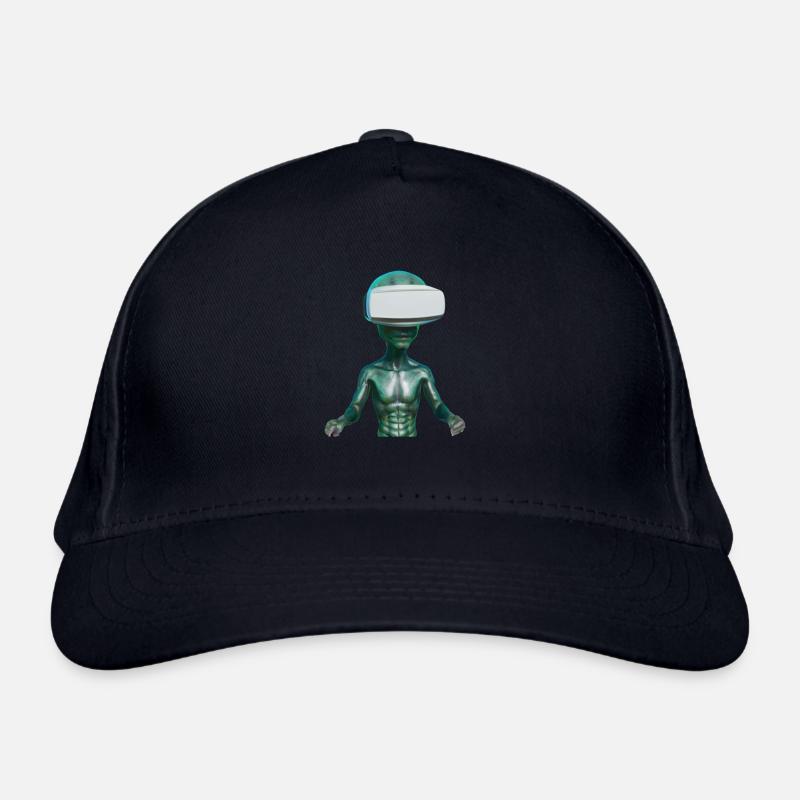 VR Alien Bio-Baseballkappe