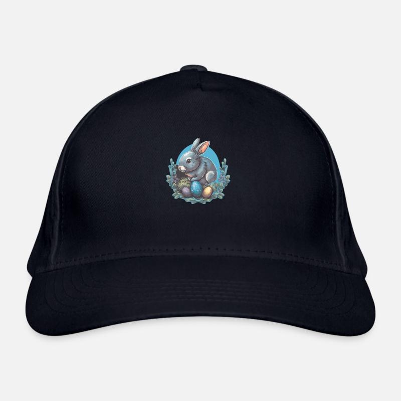 Easter Bunny Organic Baseball Cap