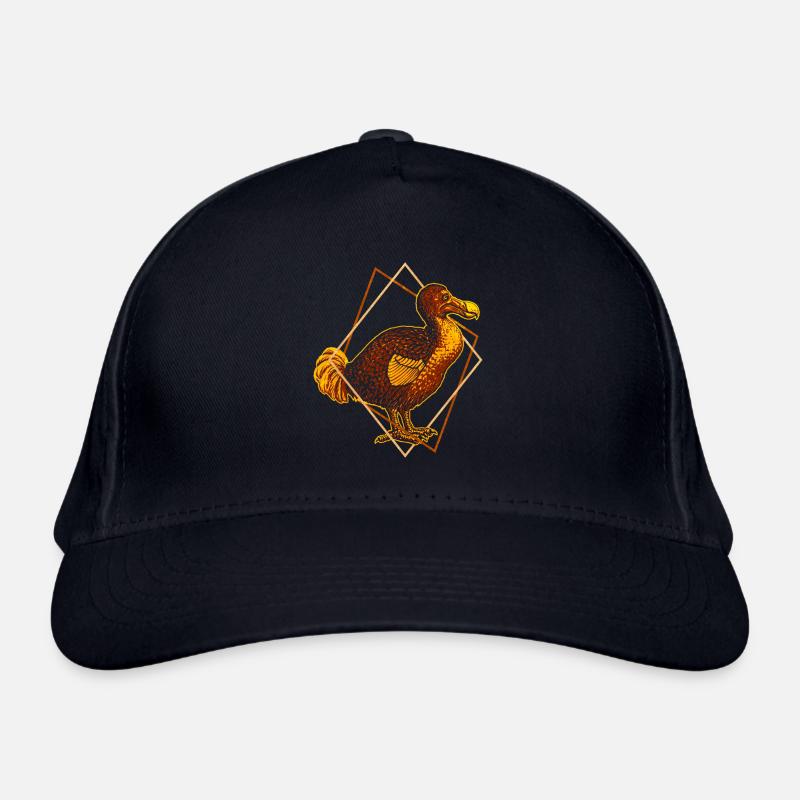 Dodo - Ein ausgestorbener flugunfähiger Vogel Bio-Baseballkappe