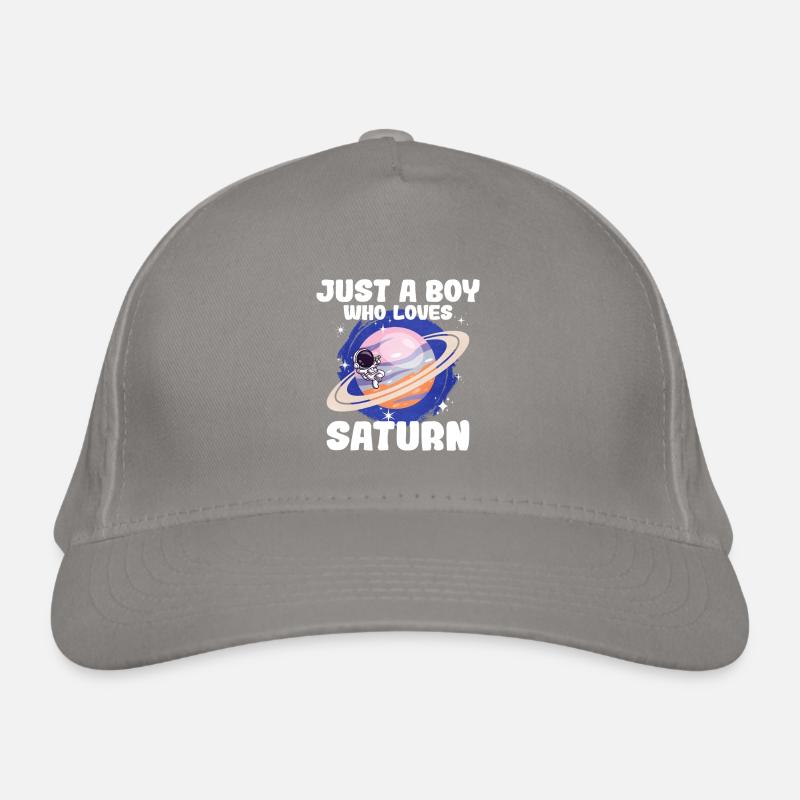 Saturn Planet Gift Organic Baseball Cap