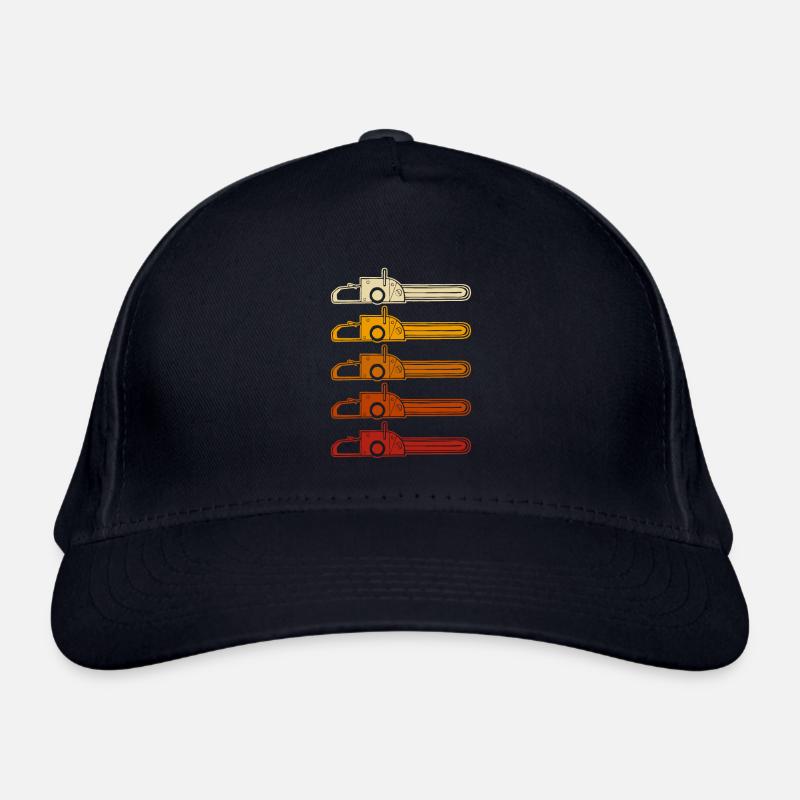 Chainsaw Retro Organic Baseball Cap