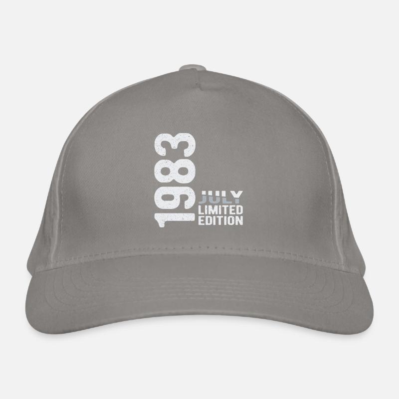 Juillet 1983 édition limitée Année de naissance Casquette classique bio