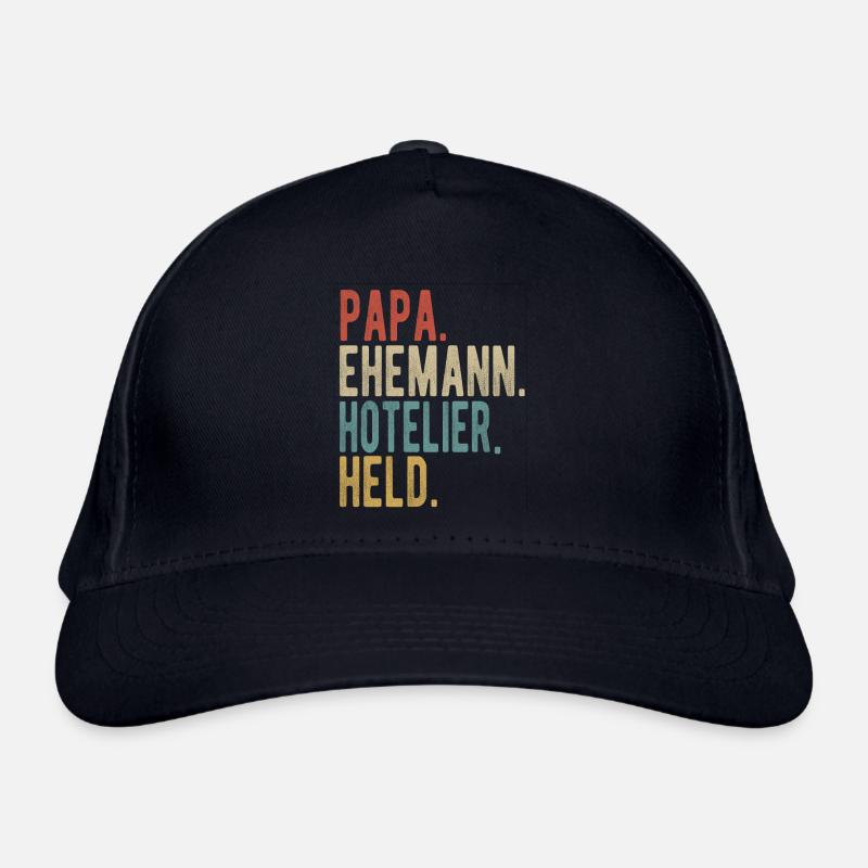 Hotelier Papa Ehemann Held Bio-Baseballkappe