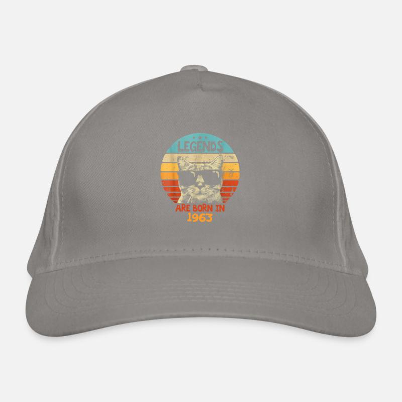 Die Legenden wurden 1963 geboren Jubiläumsgeschenk Bio-Baseballkappe
