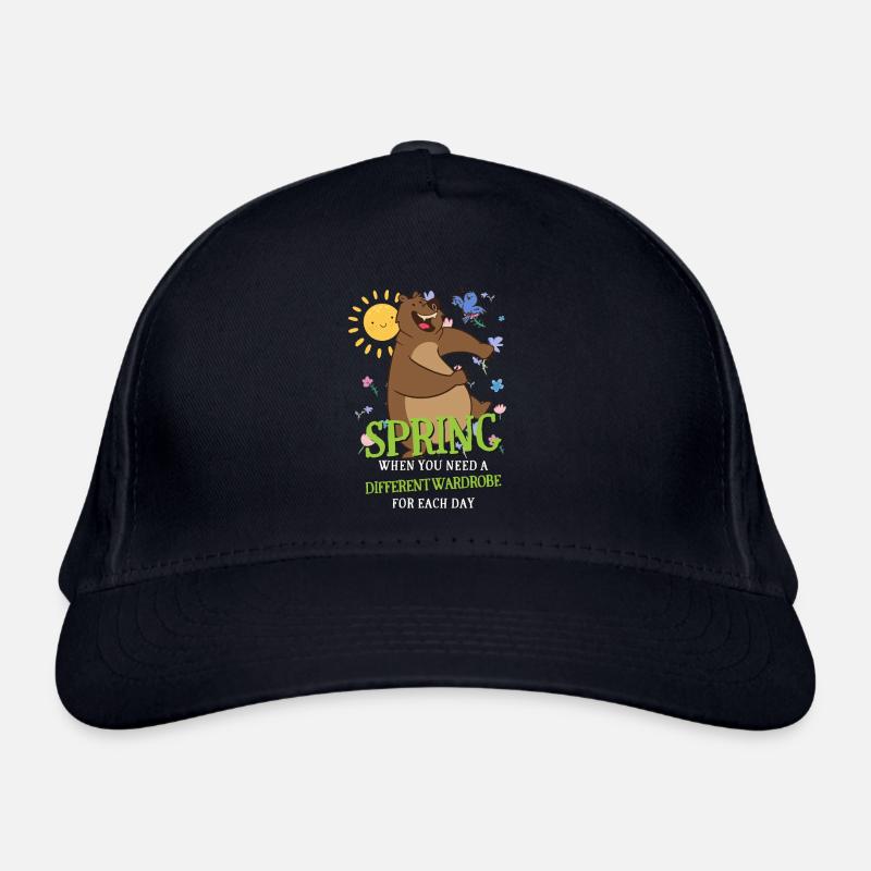 Spring When You Need A Different Wardrobe Each Day Bio-Baseballkappe