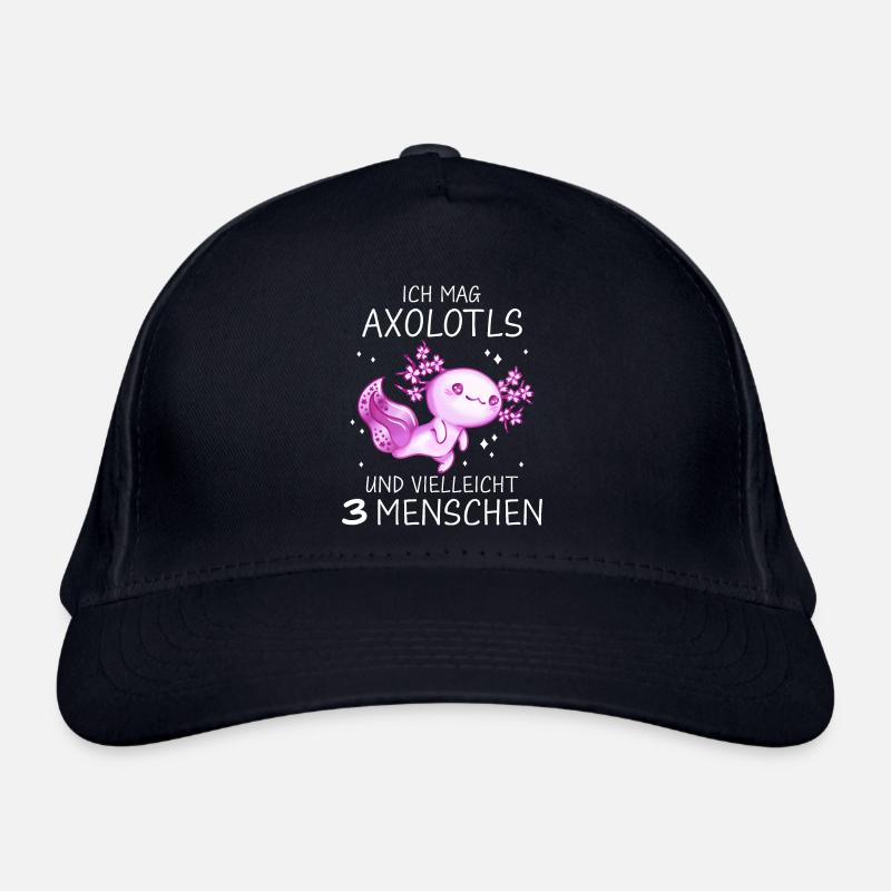 Axolotl Schwanzlurch Axolotls Bio-Baseballkappe