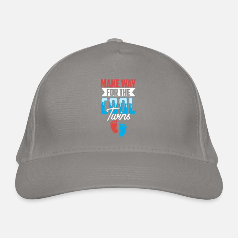 Make room for the cool twins Gemini Organic Baseball Cap