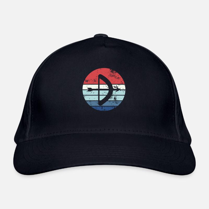 Bogen Schießen Geschenk Spruch Bogenschießen Bio-Baseballkappe