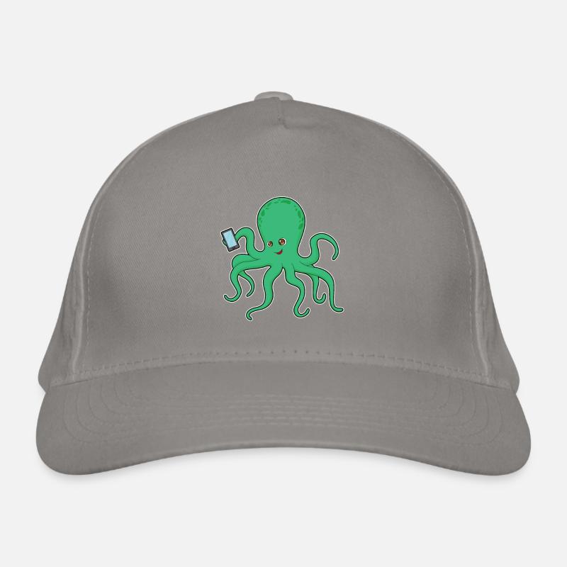 Octopus Mobile Casquette classique bio