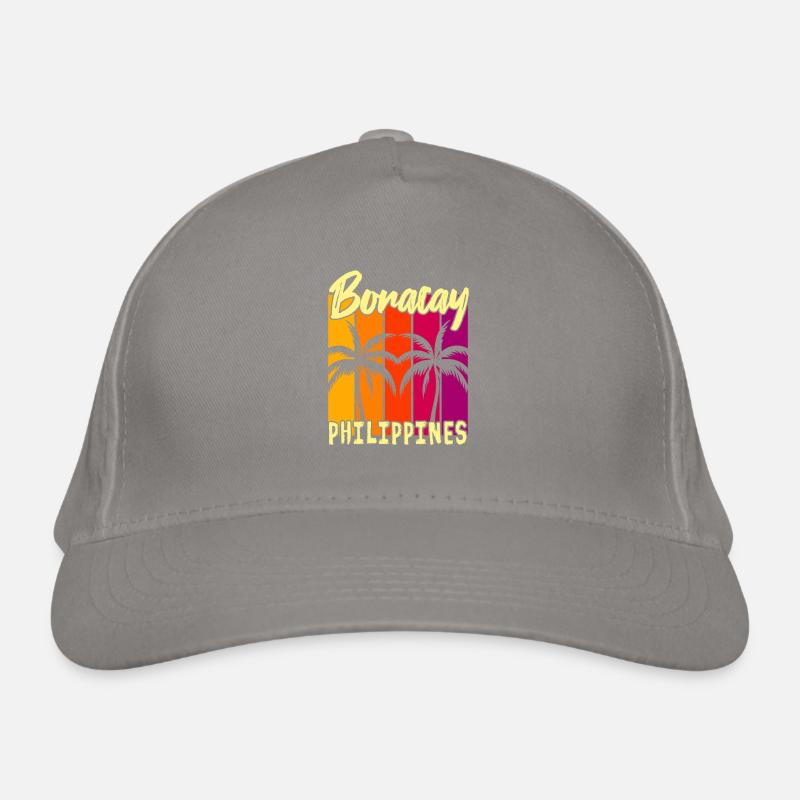 Sunset Boracay Philippines Organic Baseball Cap