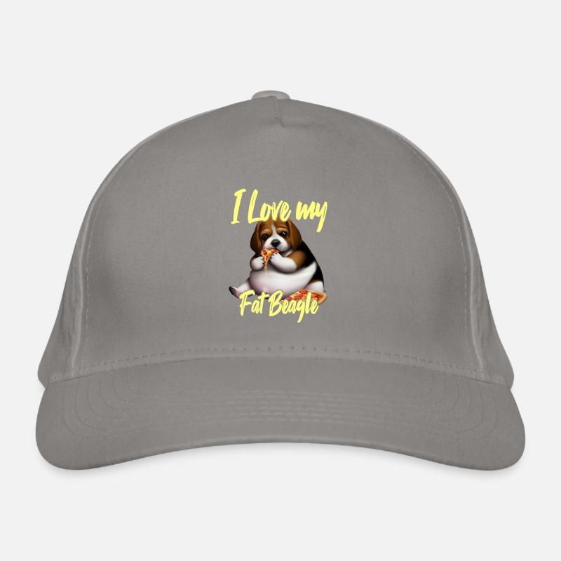 J’aime mon gros beagle Casquette classique bio