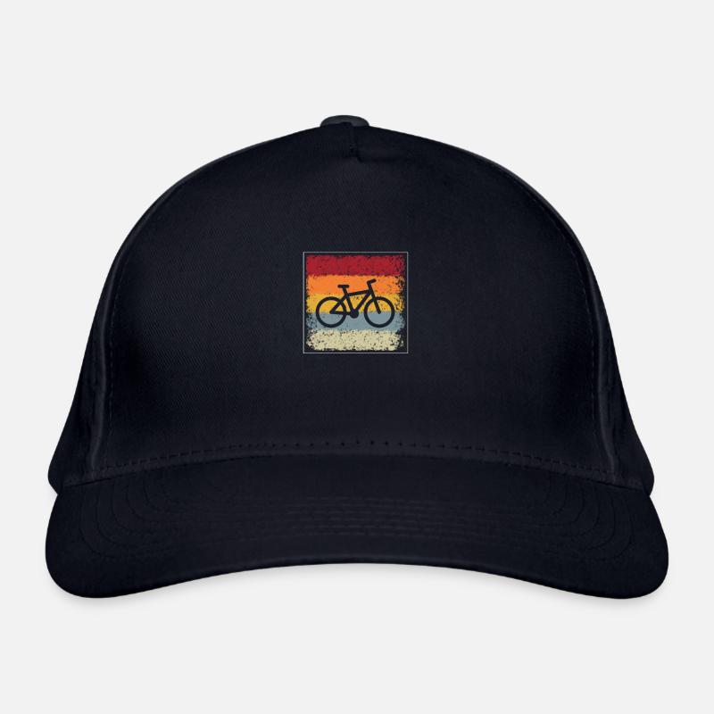 Bicycle Retro Organic Baseball Cap