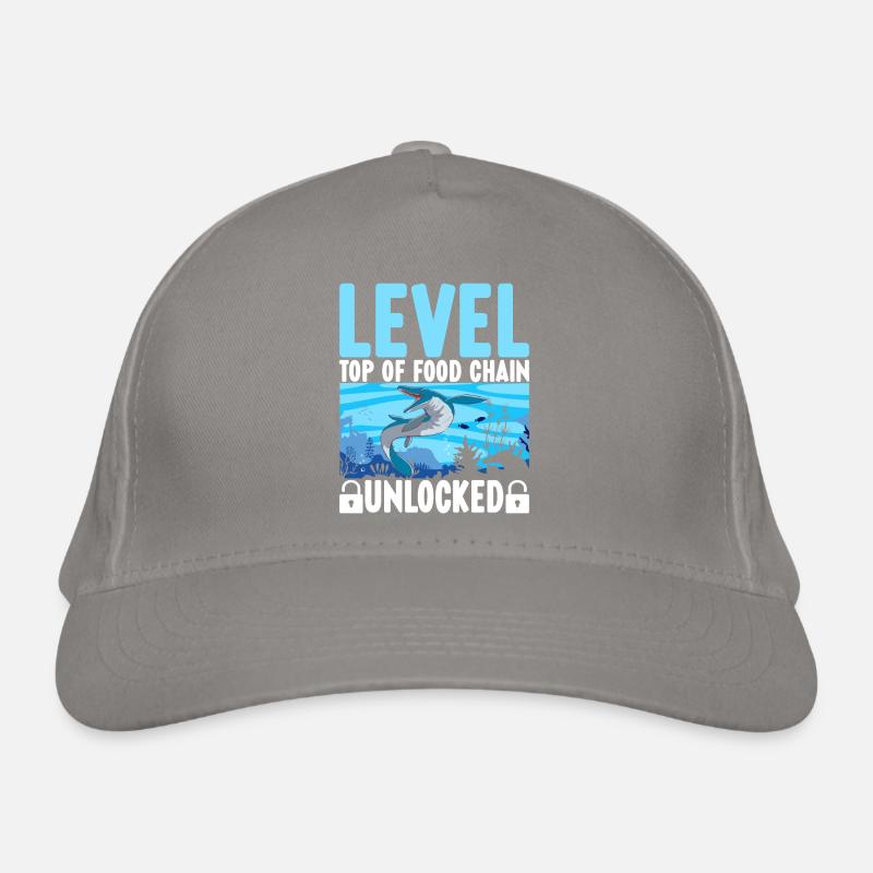 Mosasaurus Dinosaur Organic Baseball Cap